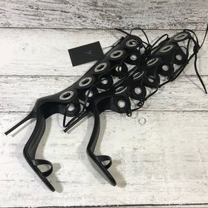 Giuseppe Zanotti cutout sandals, size 37